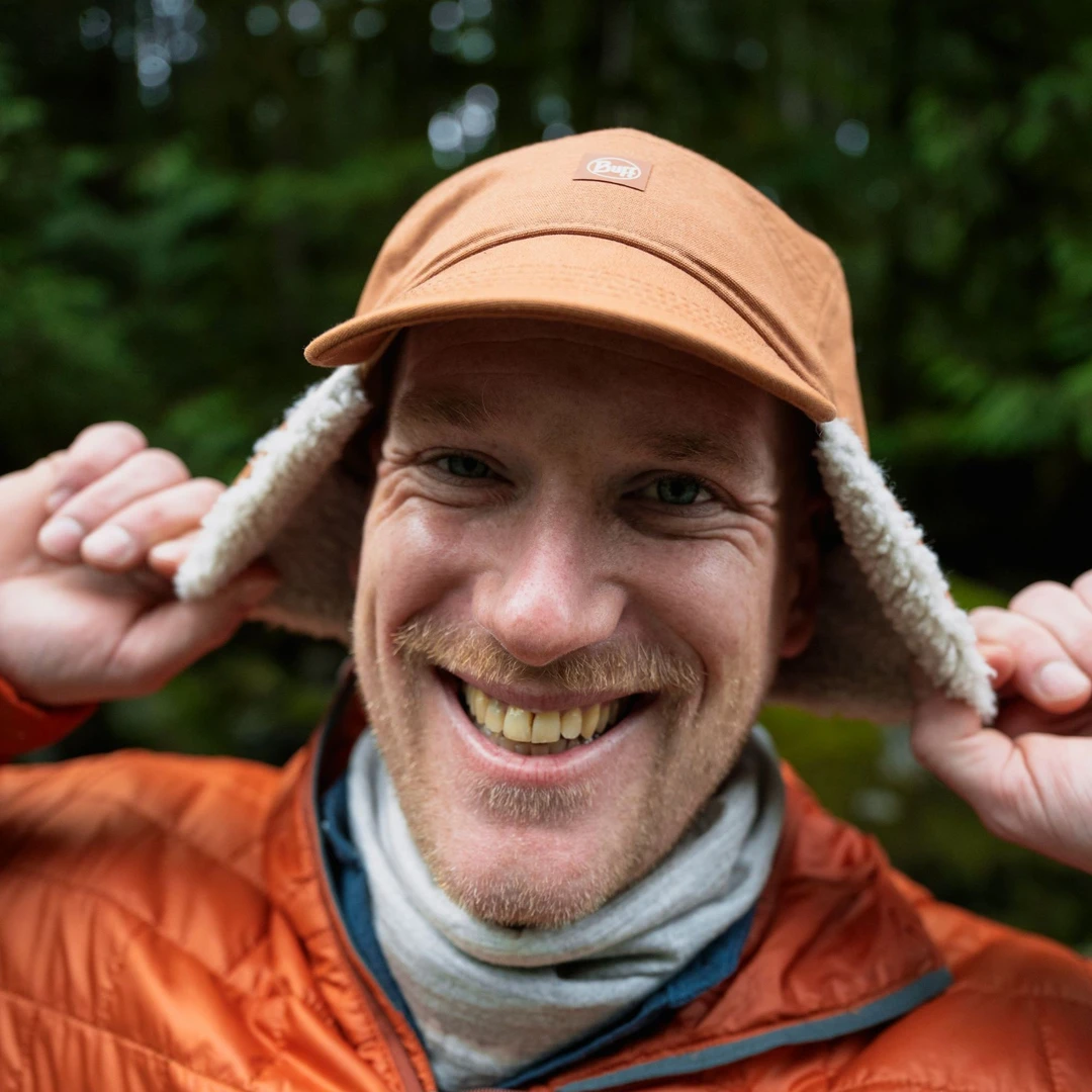 BUFF秋冬翻边保暖帽防寒防风护耳雷锋帽户外运动出行防冻透气纯棉