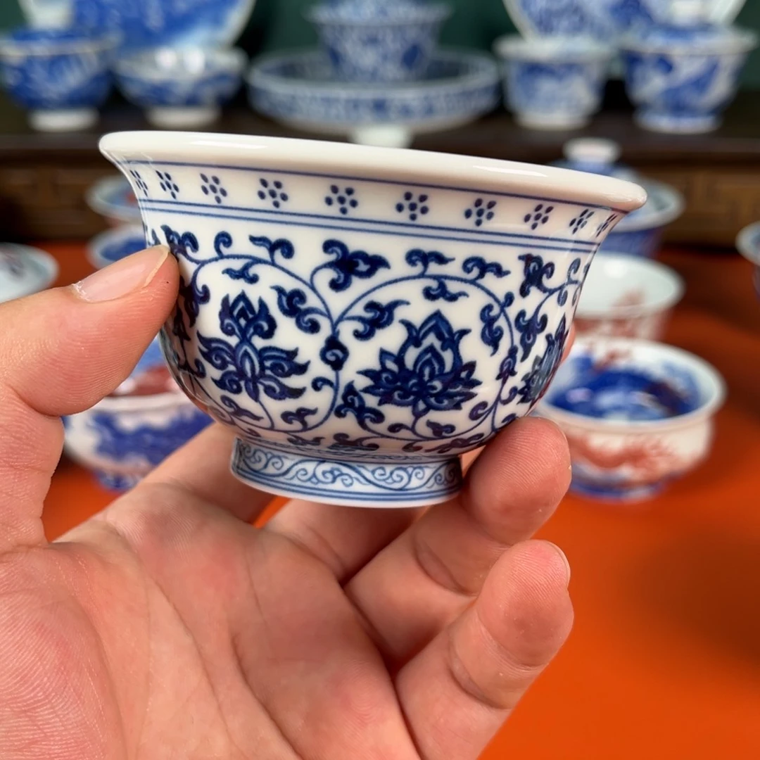 瓷片景德镇手工手绘