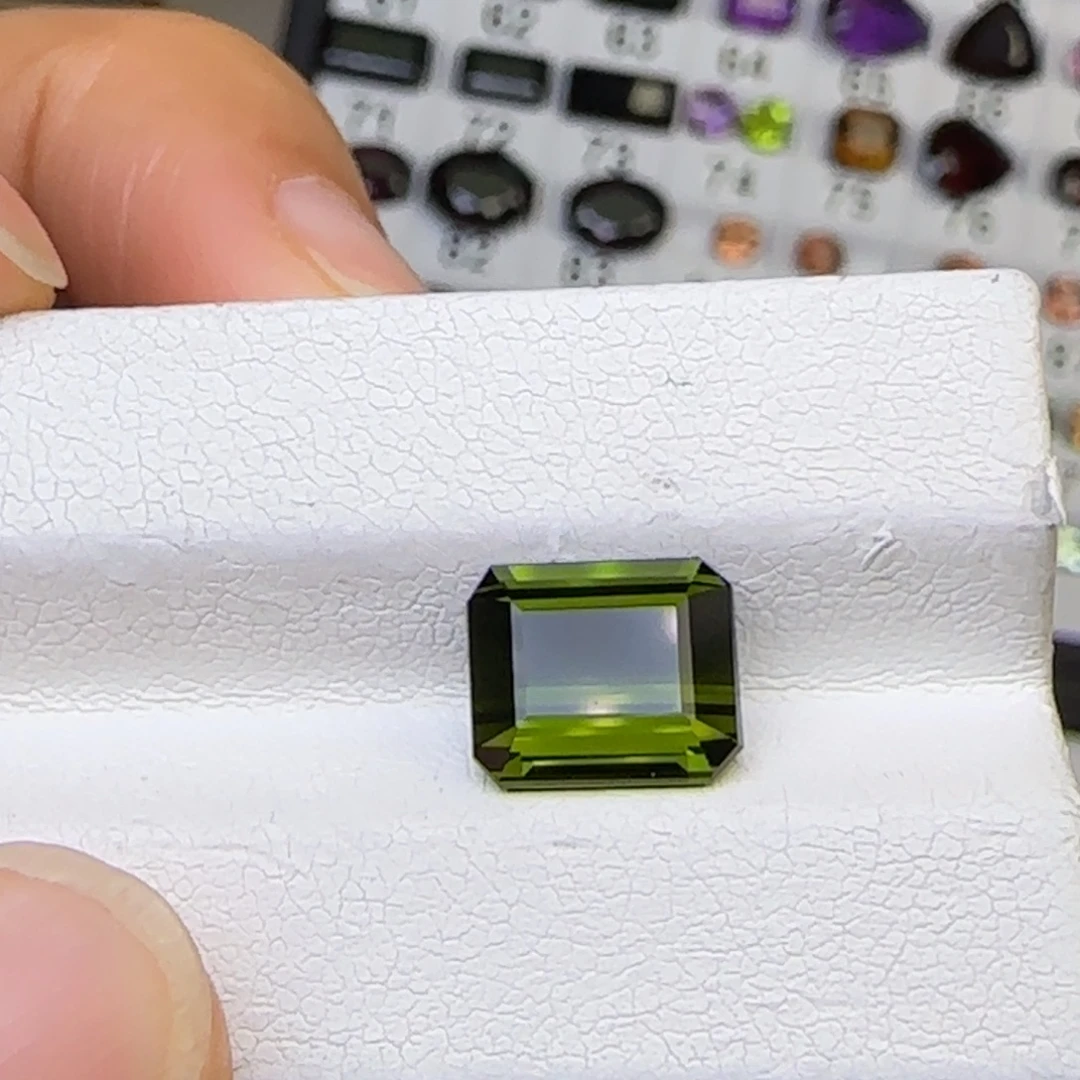 珠宝半成品未镶嵌碧玺天然3.62克拉