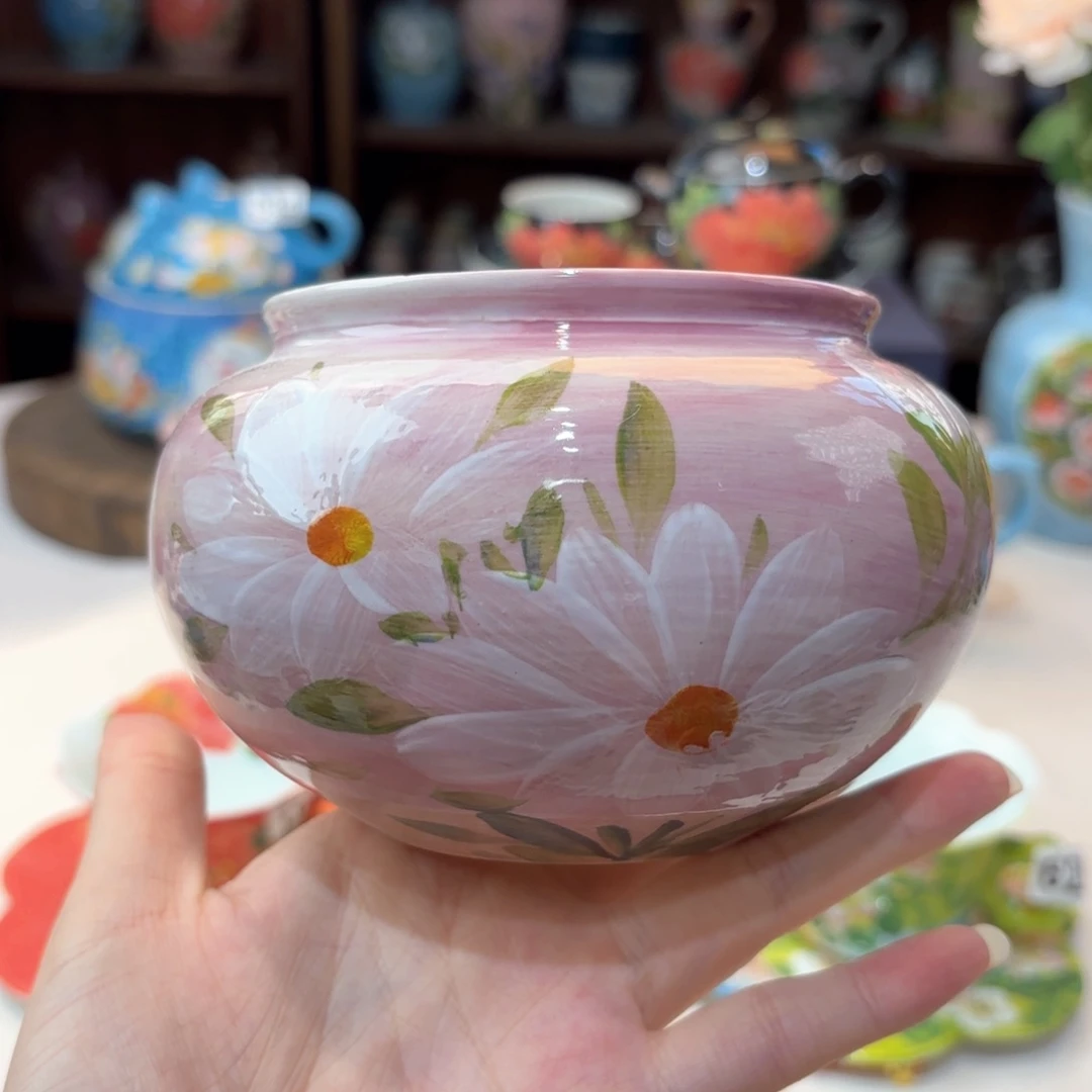 景德镇手绘高温釉下彩陶瓷茶具