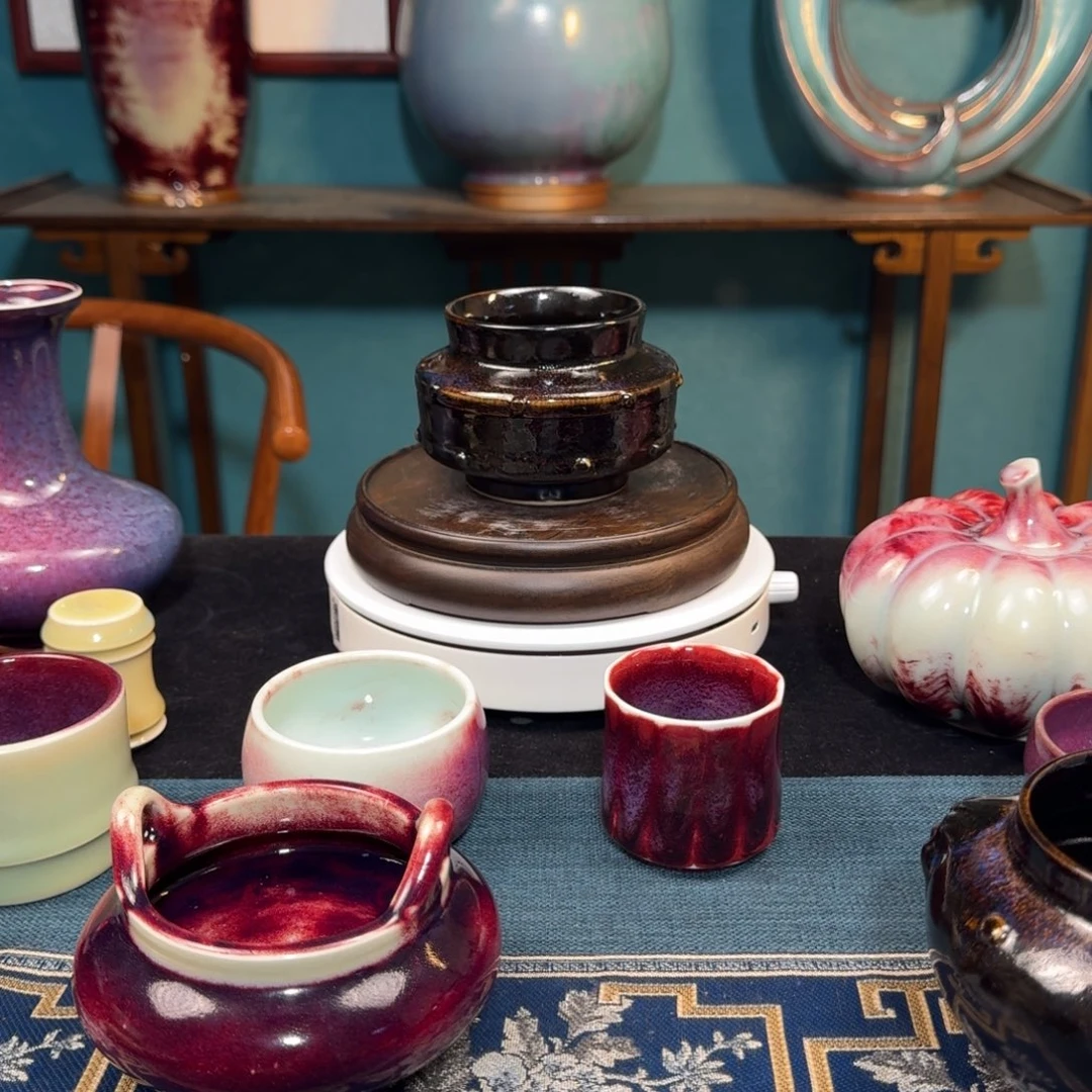 不***笑陶杯子入窑一色出窑万彩