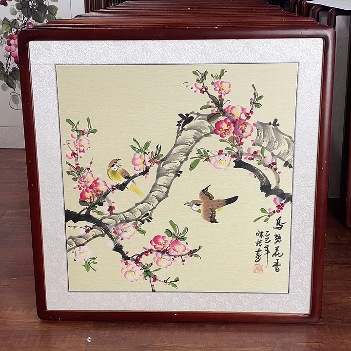 国画带框尺寸63*63厘米