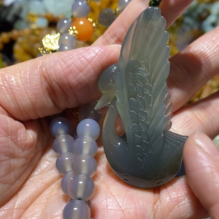 岫玉岫玉吊坠未镶嵌