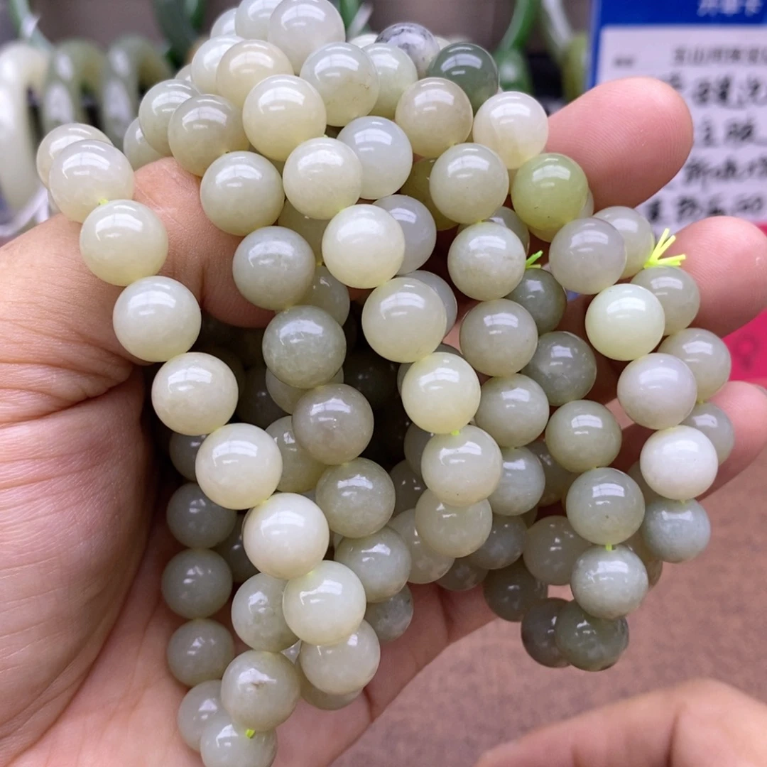 手串未镶嵌和田玉卡10