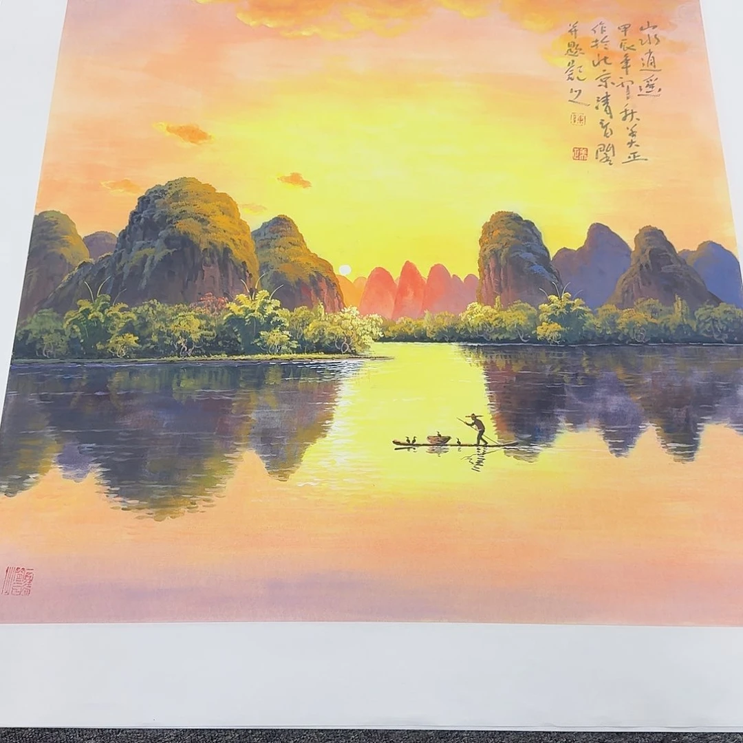 国画多次参加国内外大型