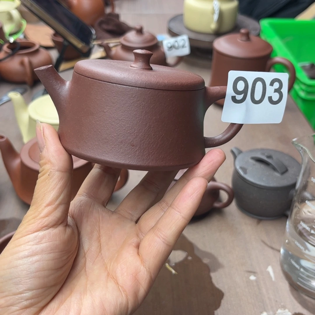 紫砂茶壶底槽清大瑕疵100cc