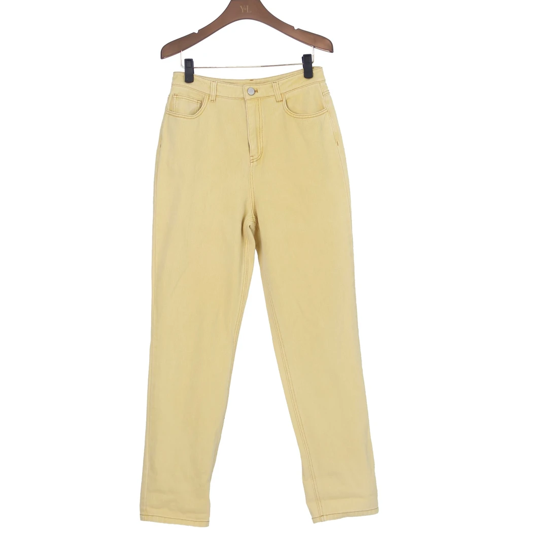 姚领弹力女装春夏牛仔裤长裤810025641