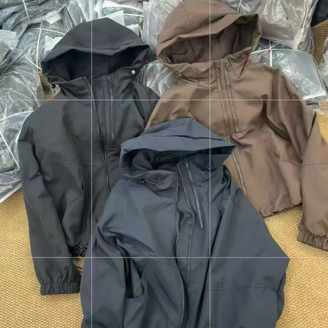 WTt-2631深圳高定秋冬连帽百搭冲锋衣