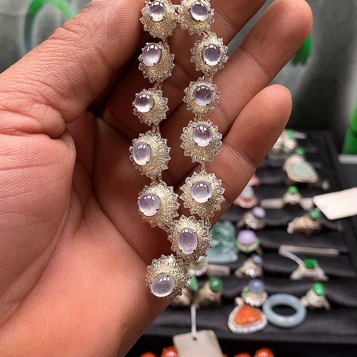 翡翠裸石缅甸天然A货翡翠