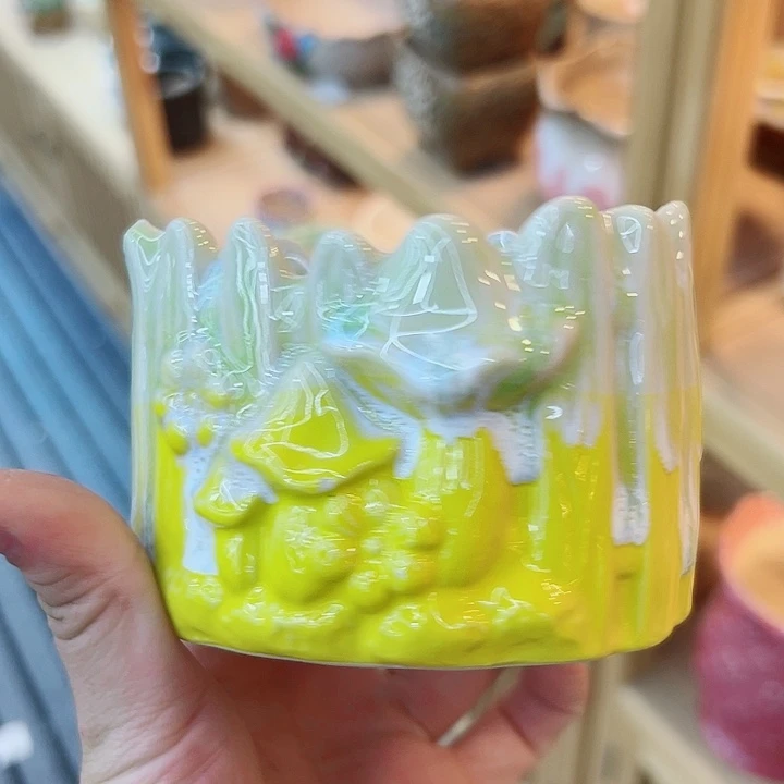有孔，满10元发货多肉陶瓷花盆