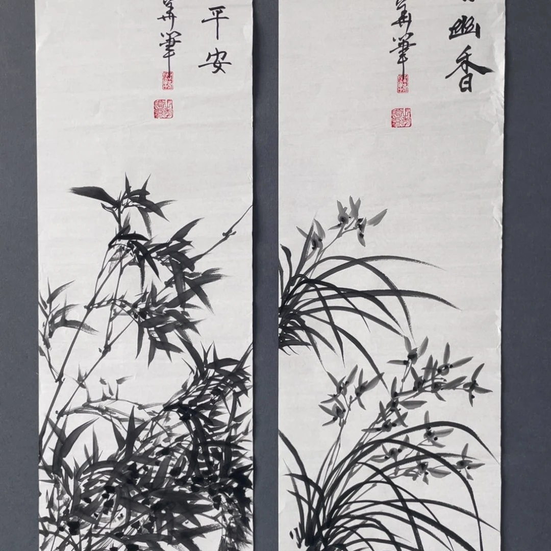 国画王孝华老师绘画