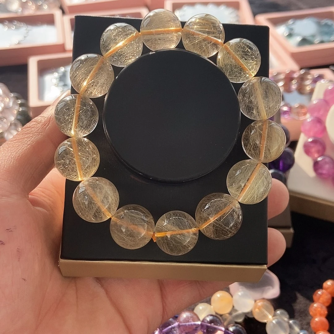 水晶手链未镶嵌椅*默认微瑕