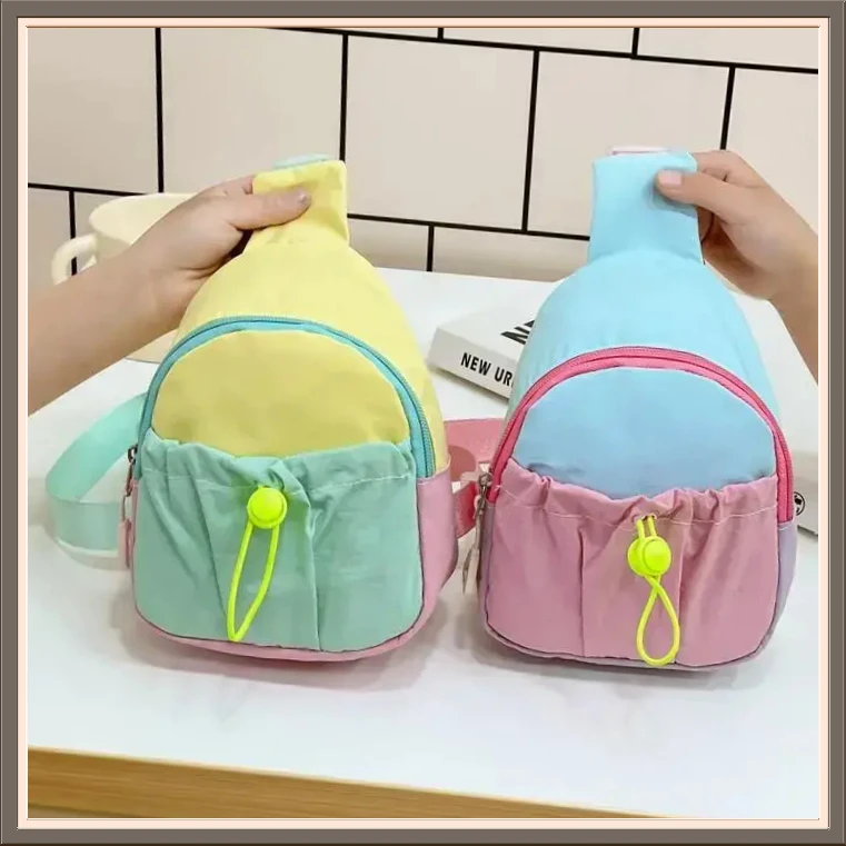 幼儿园儿童包包2025新款时尚WCXB男童外出配饰胸包帅气女孩【煌耀】