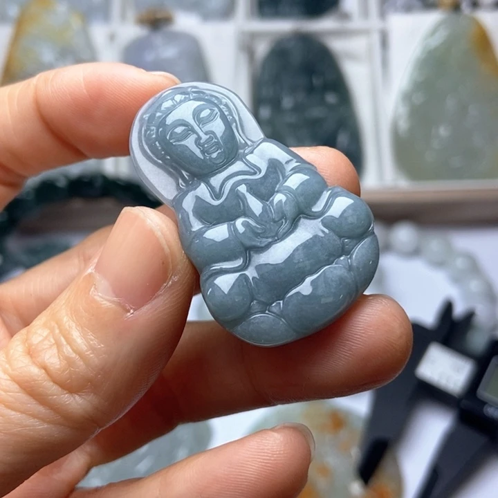 翡翠未镶嵌挂件翡翠