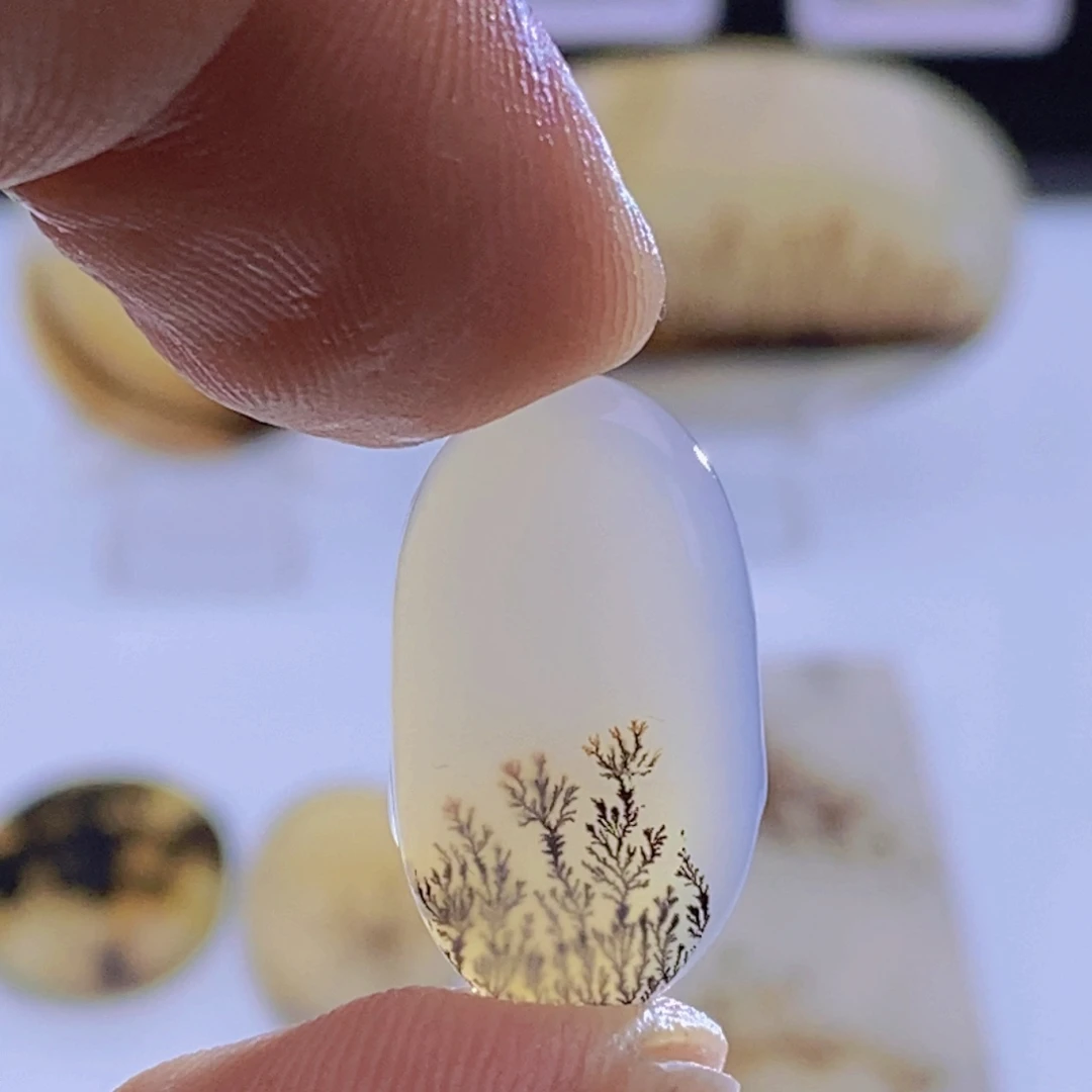 玛瑙/玉髓未镶嵌吊坠(不含链)73