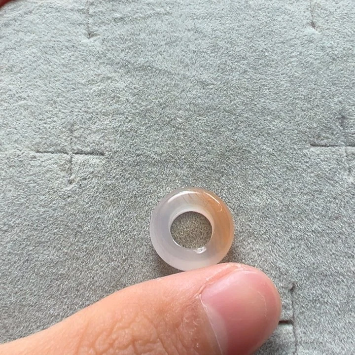南红玛瑙天然原矿小戒圈未镶嵌晓*