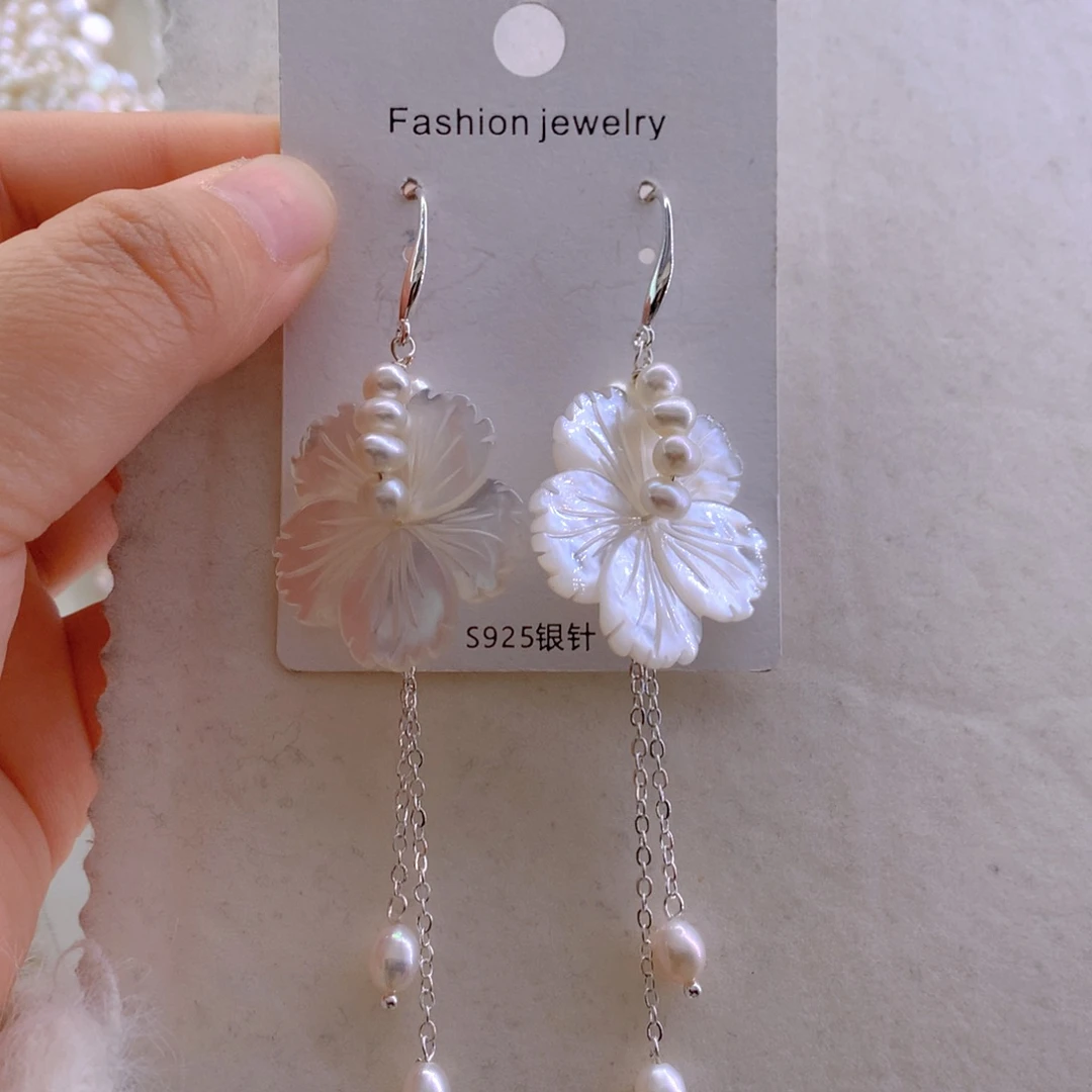 淡水珍珠未镶嵌耳环