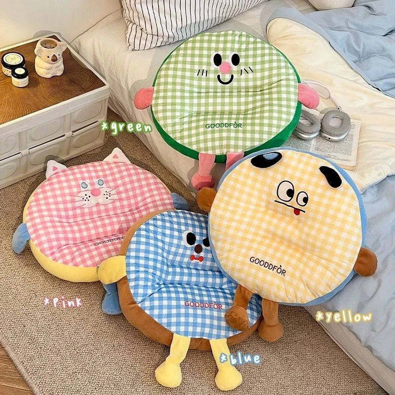 夏季坐垫软屁垫ins风高颜值办公室久坐上班族教室凳子宿舍椅垫厚