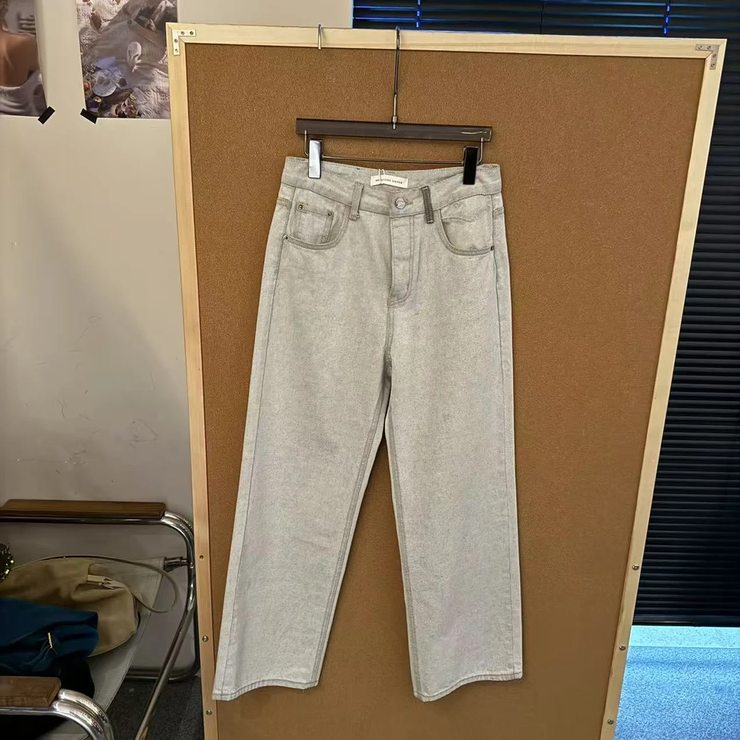 【清】NO退换-做旧牛仔裤【80013】