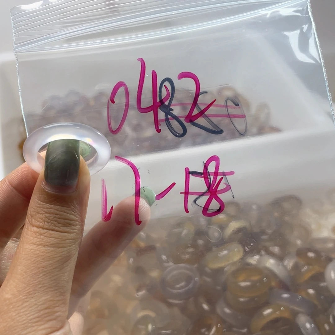 玛瑙/玉髓戒指合金042