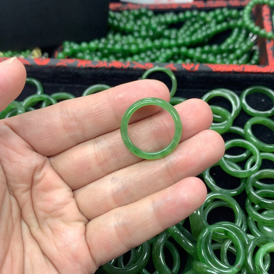 【闪购商品】和田玉戒指未镶嵌7**a