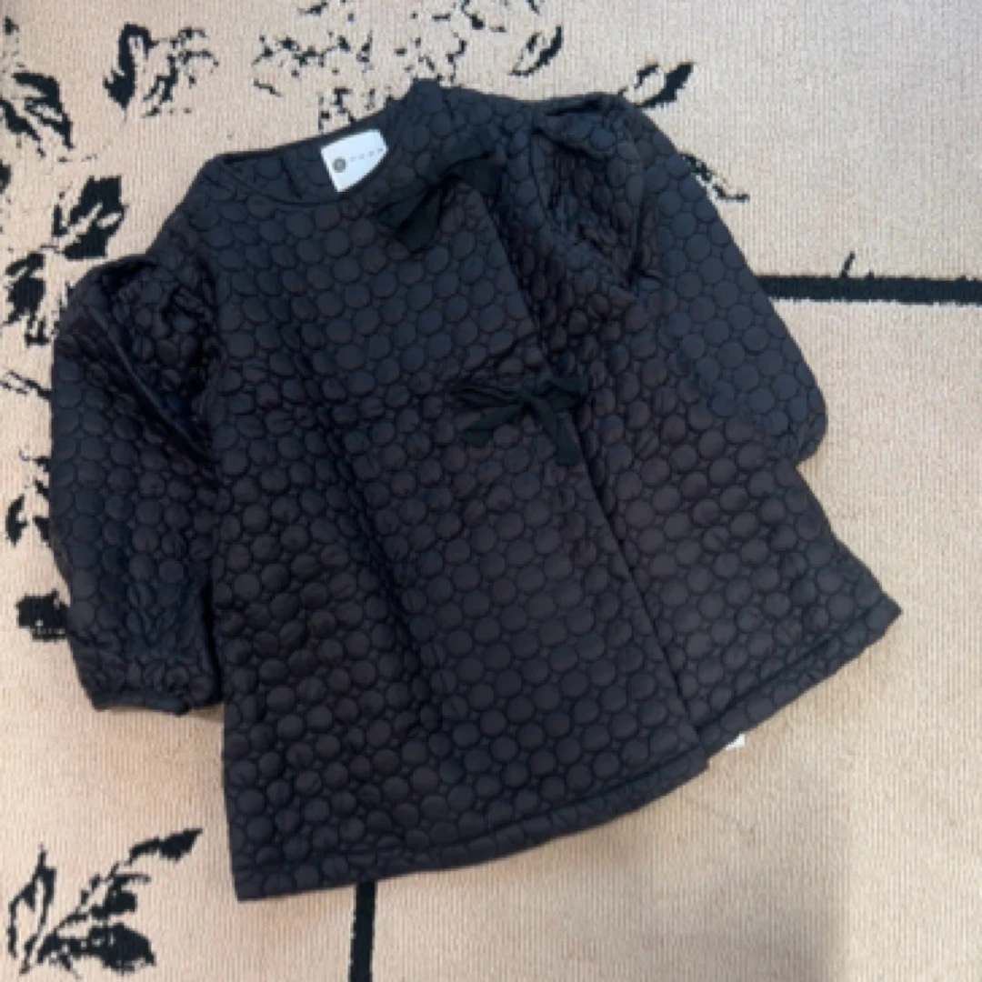 【编号Q654】143080527-01-儿童个性帽棉衣黑色-BBBR