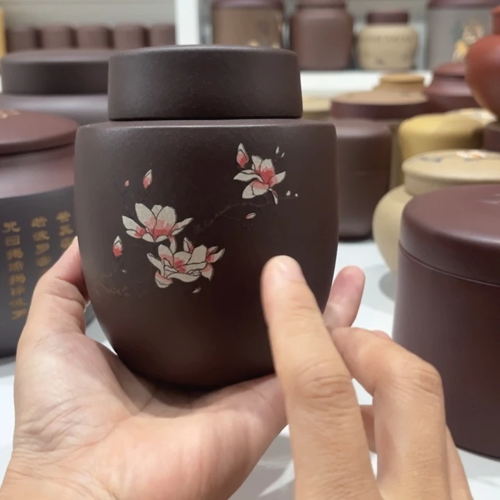 紫砂茶叶罐紫砂茶叶罐