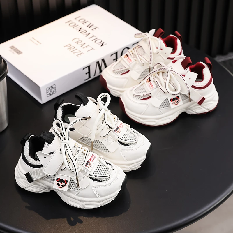 2025哪吒魔童运动鞋春夏季新款男童单网老爹鞋女童鞋软底休闲鞋潮