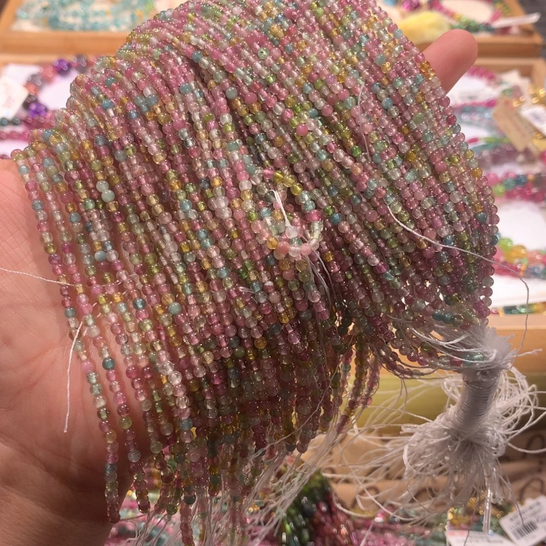 半成品未镶嵌碧玺多样性发其一