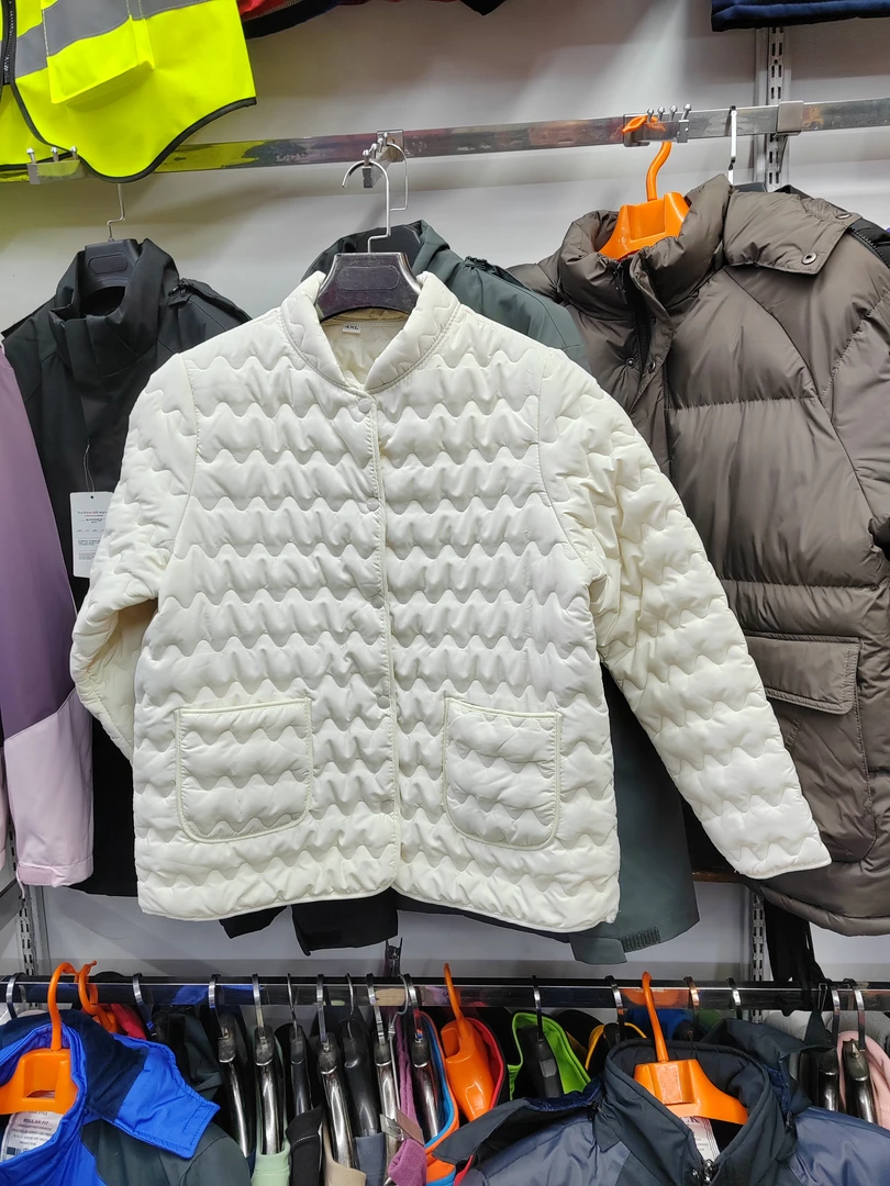 女立领单排扣棉衣棉服