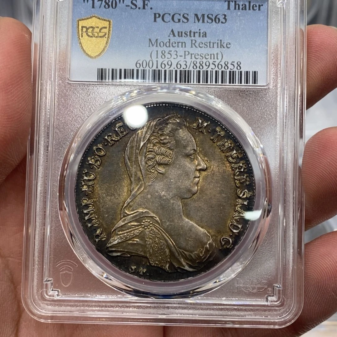 银pcgs评级奶妈银币一元