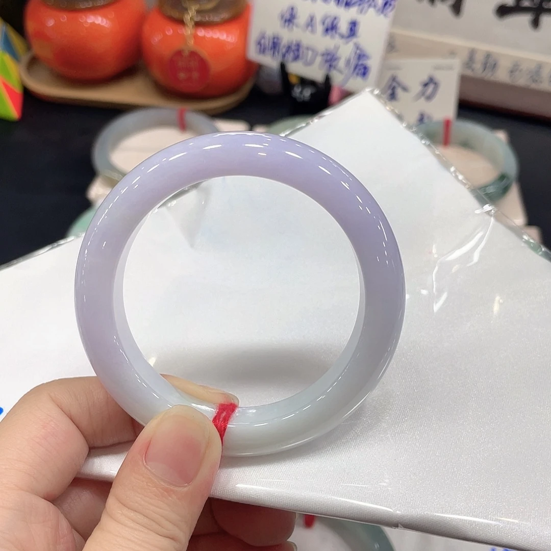 翡翠未镶嵌手镯天然缅甸A货翡翠手镯22