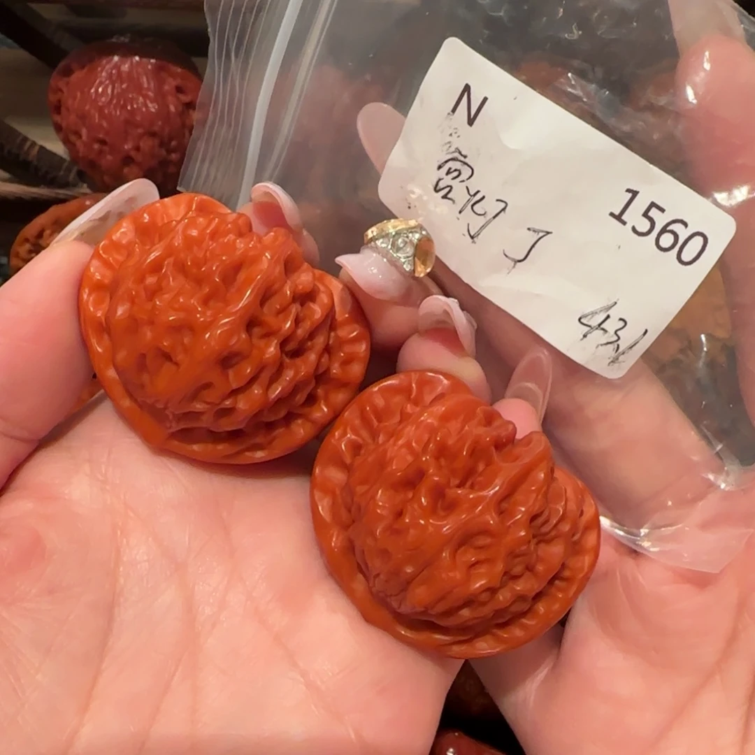 L***y吊坠文玩核桃玉化宫灯43精品