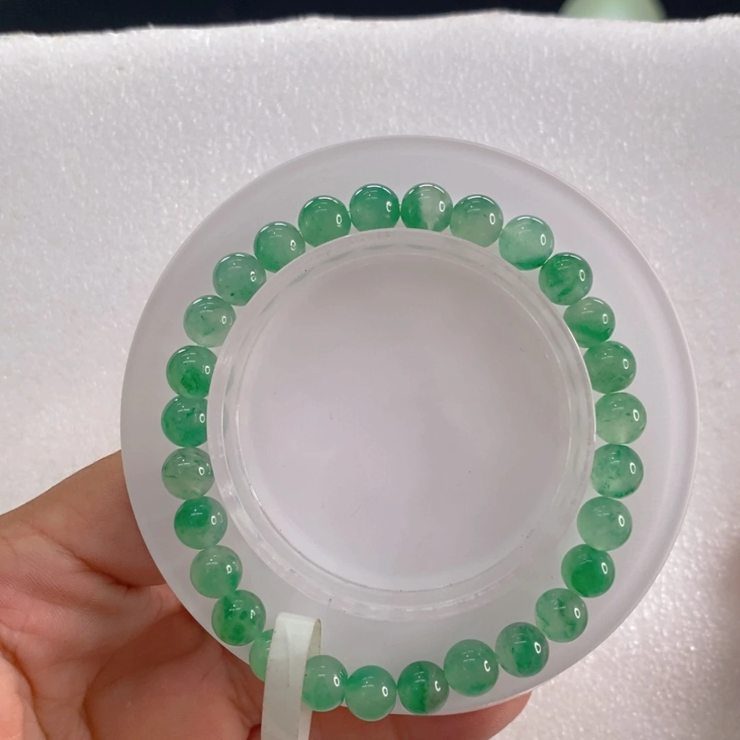 石英岩玉未镶嵌手链