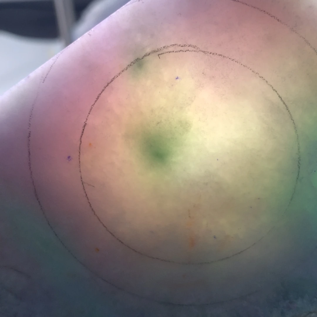 定制翡翠未镶嵌翡翠手镯