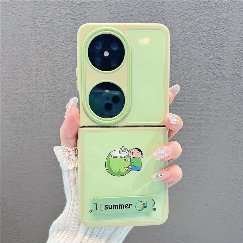 （华为pocket2系列)折叠奶油壳适用华为pocket2手机壳防摔爆款潮壳