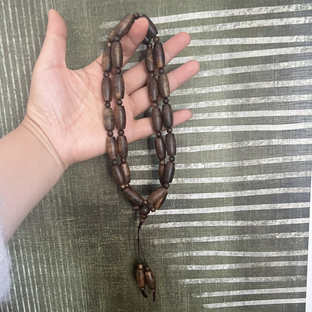 沉香【张勺子】卡9～天珠挂脖项链～多样性发一