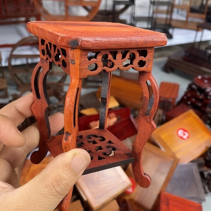 香榧木红木底座工艺品
