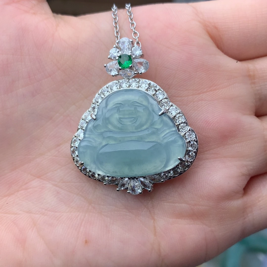 翡翠未镶嵌颈饰翡翠吊坠