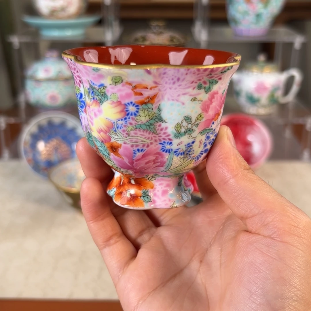 纯手工手绘 高端茶器
