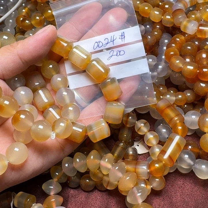 玛瑙/玉髓颈饰未镶嵌?****0024