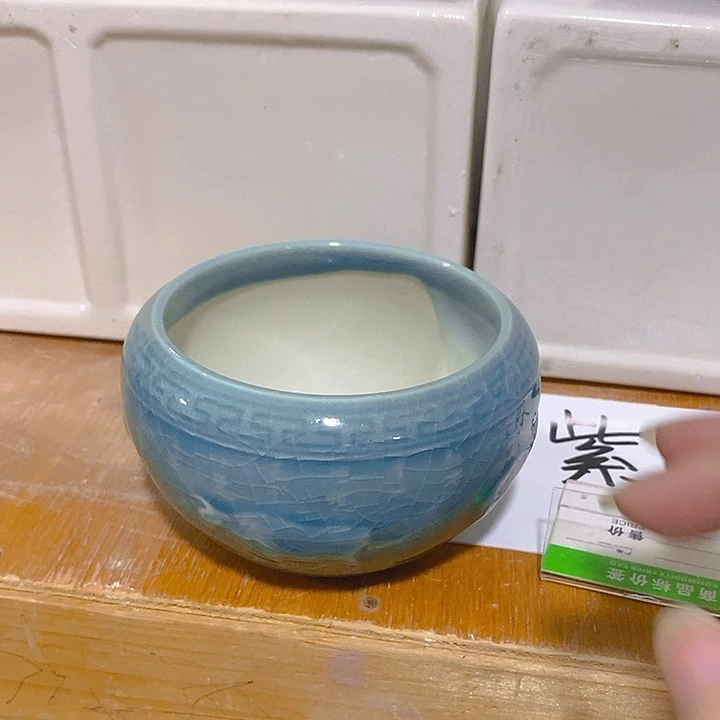 摆件多肉瑕疵盆有孔