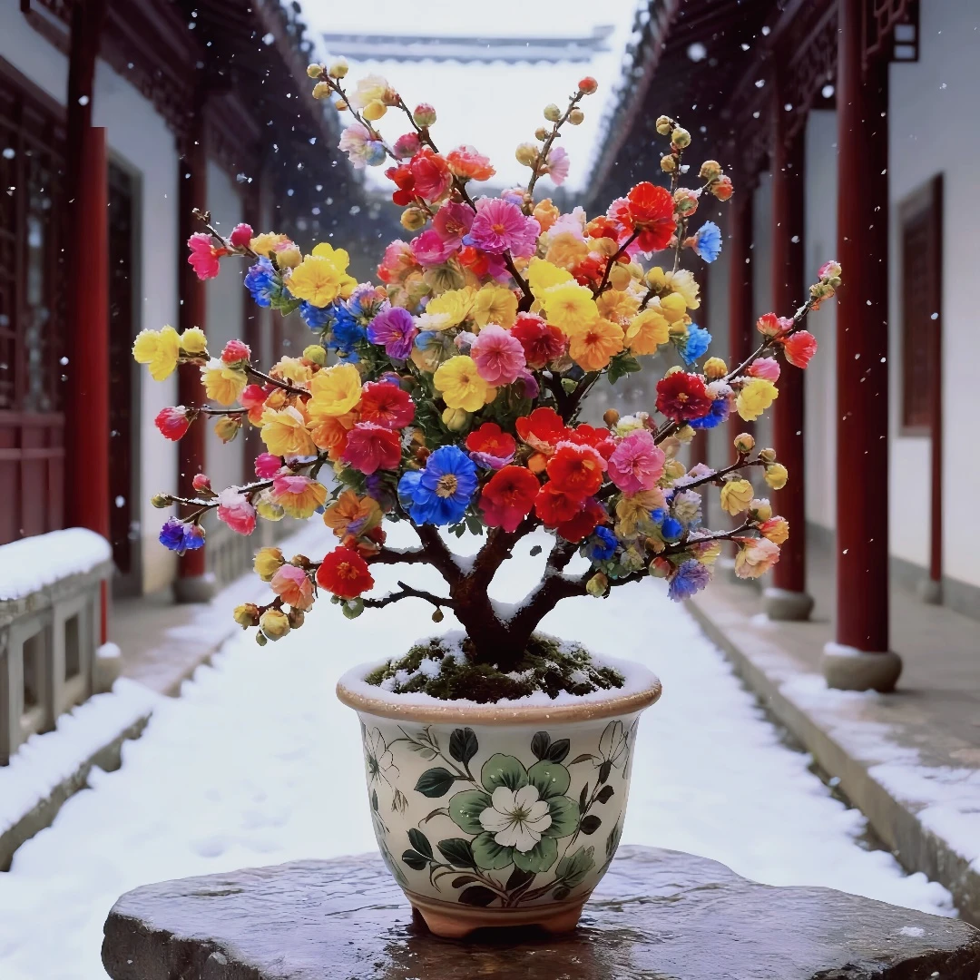 【新品】浓香腊梅树苗盆栽好养耐寒冬天室内室外阳台庭院树苗花卉