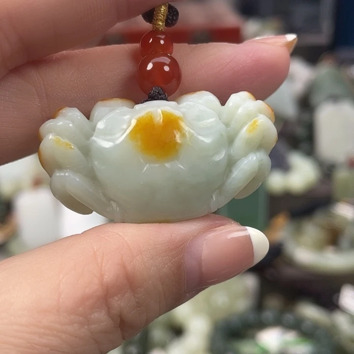 和田玉未镶嵌吊坠(不含链)