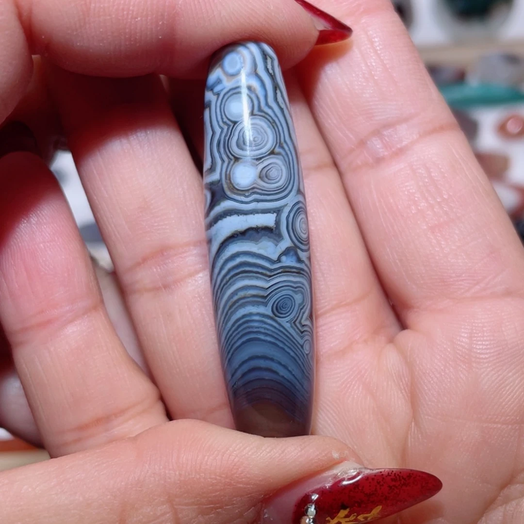 玛瑙/玉髓颈饰未镶嵌紫**来