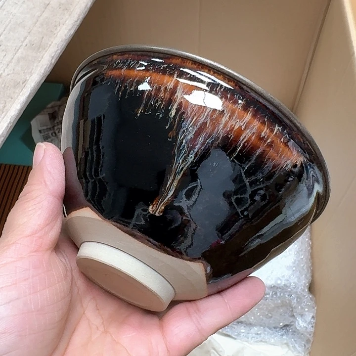 瓷片天目茶碗哈哈哈哈哈哈