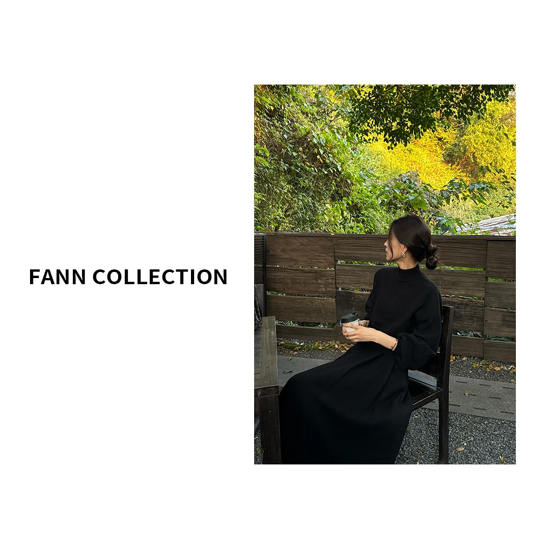饭饭FANN COLLECTION 栀子 牦牛绒+羊毛混纺圆领毛衣FANNA124