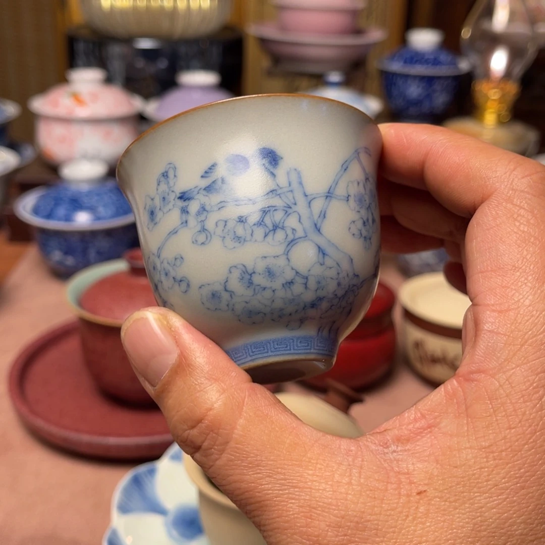星仔陶瓷釉下彩茶具