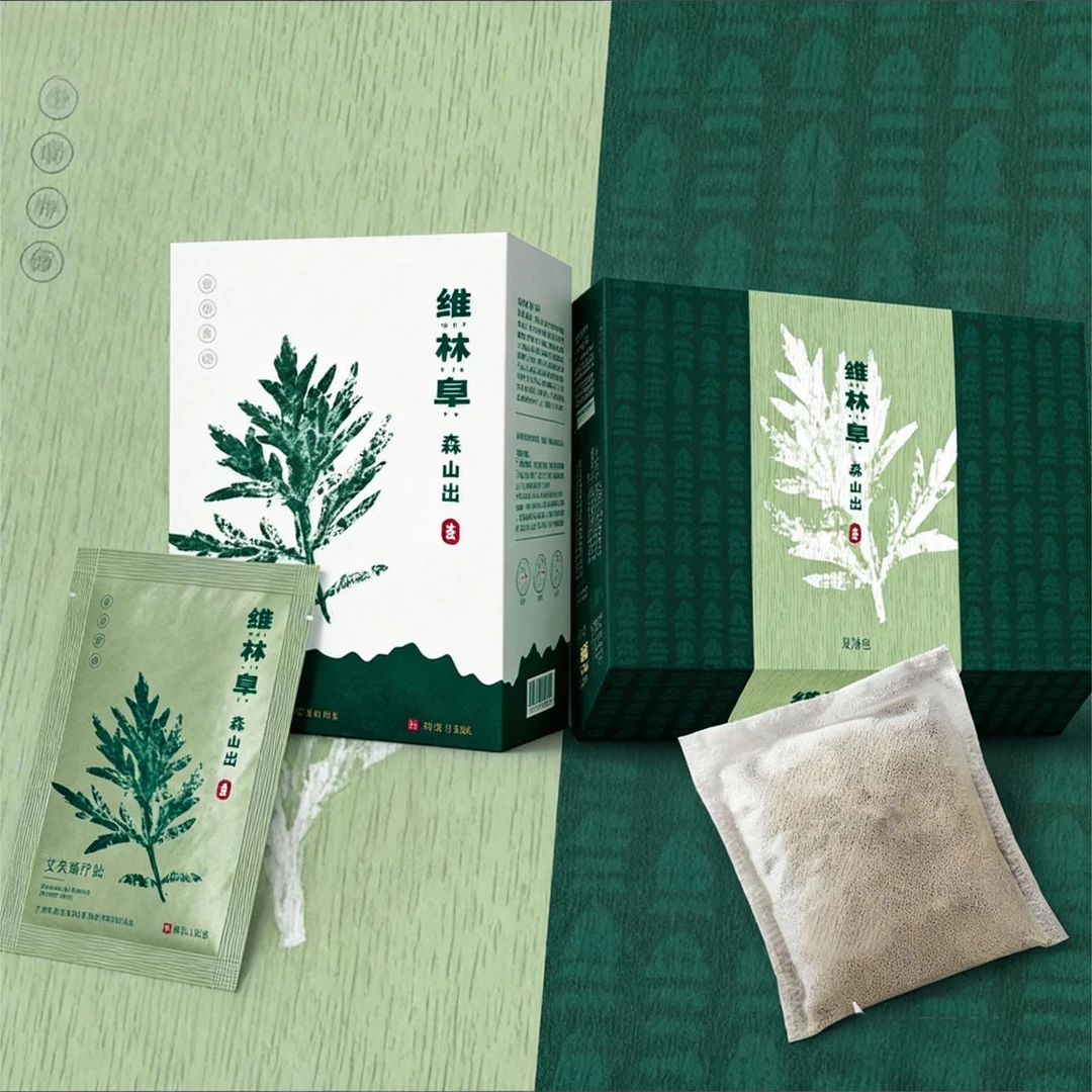 足浴包1盒+艾灸磁疗贴1盒促销装