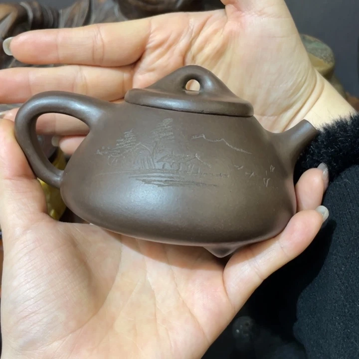 紫砂壶茶道具摆件摆件